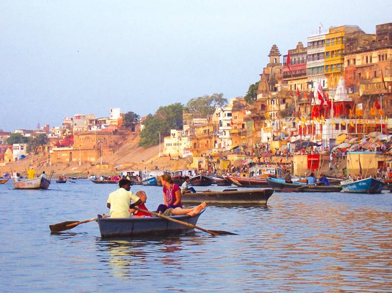 image of Boat ride at Varanasi